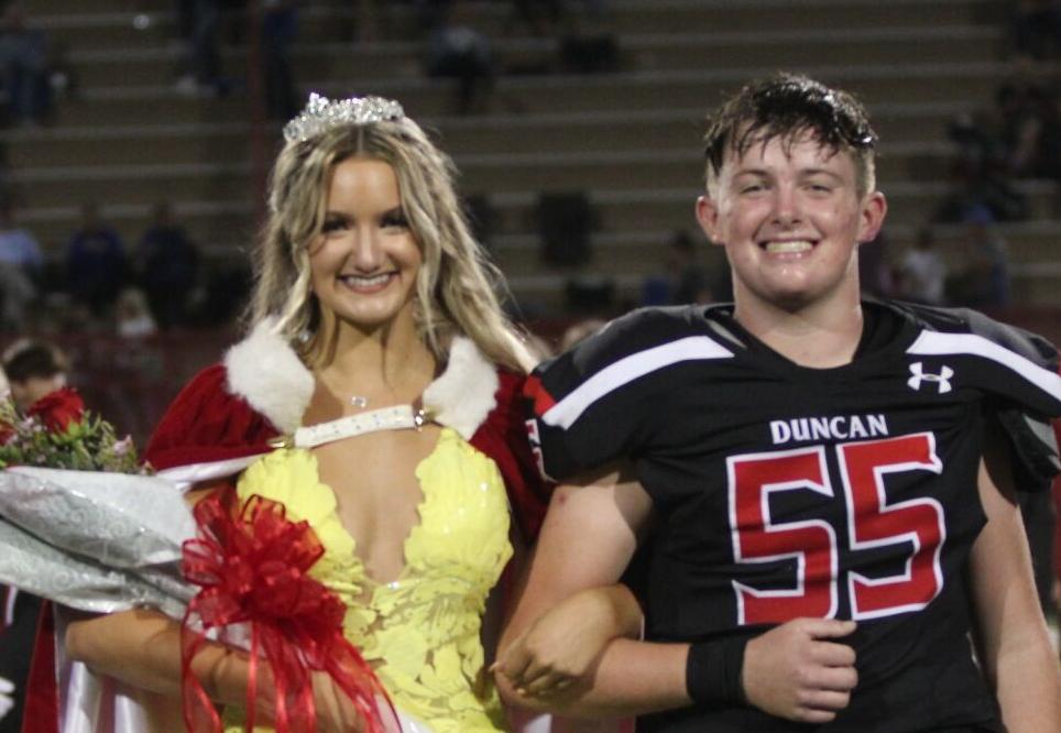 Duncan Homecoming Queen crowned Friday night